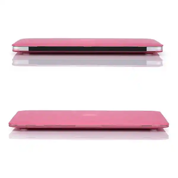 Carcasa Para Macbook Air M2 M3 13.6 Pulgadas Flexible Rosado