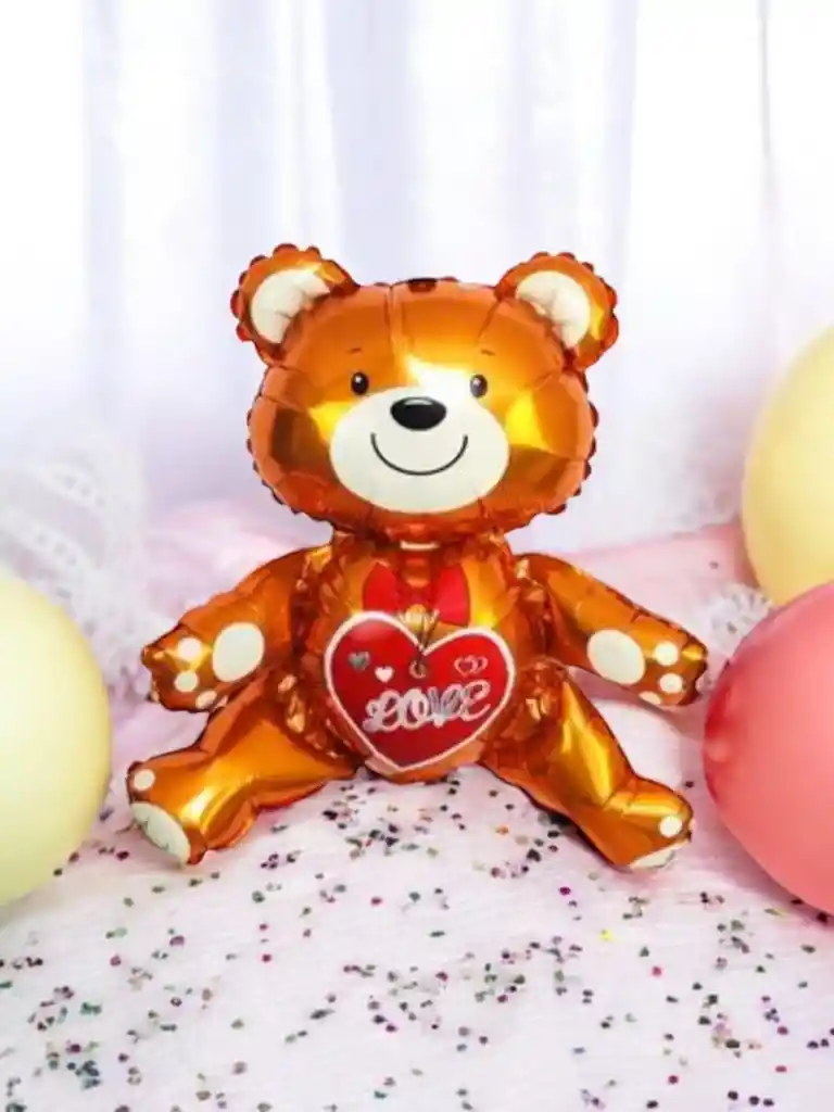 Globo Metalizado Oso Love (grande)