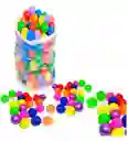 100 Unidades Pelotas Colores Surtidos Decoracion Y Recreacion Eventos