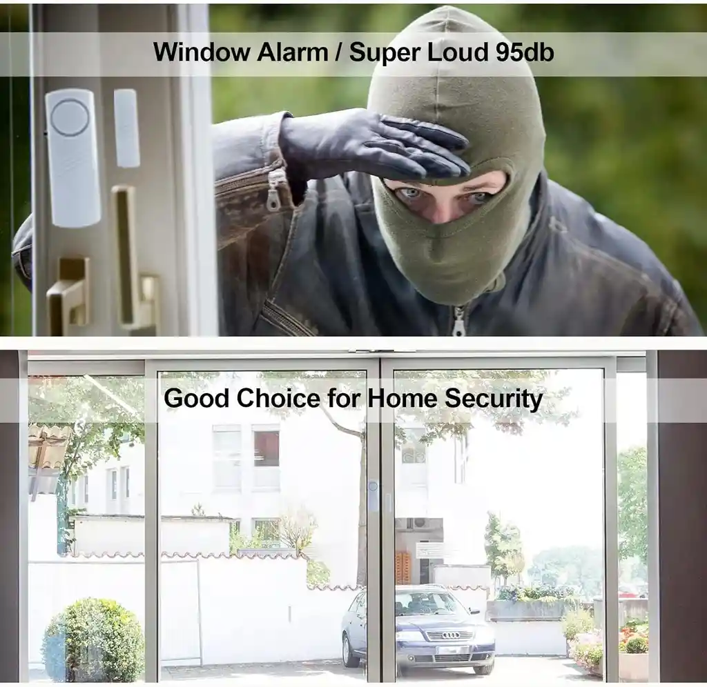 Sensor De Puertas Ventanas Con Sonido Alarma