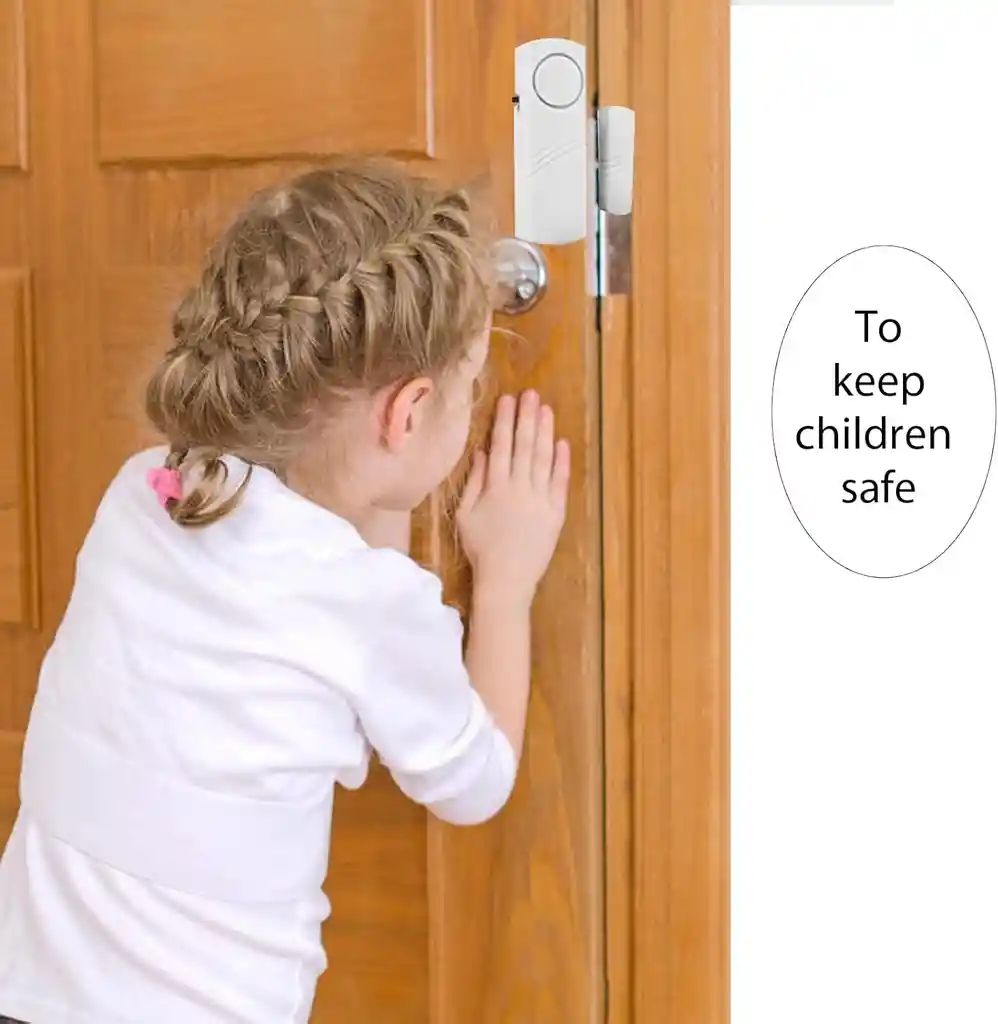 Sensor De Puertas Ventanas Con Sonido Alarma