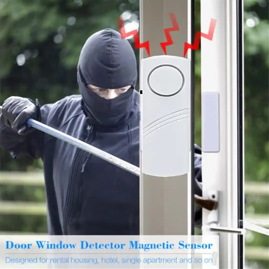 Sensor De Puertas Ventanas Con Sonido Alarma