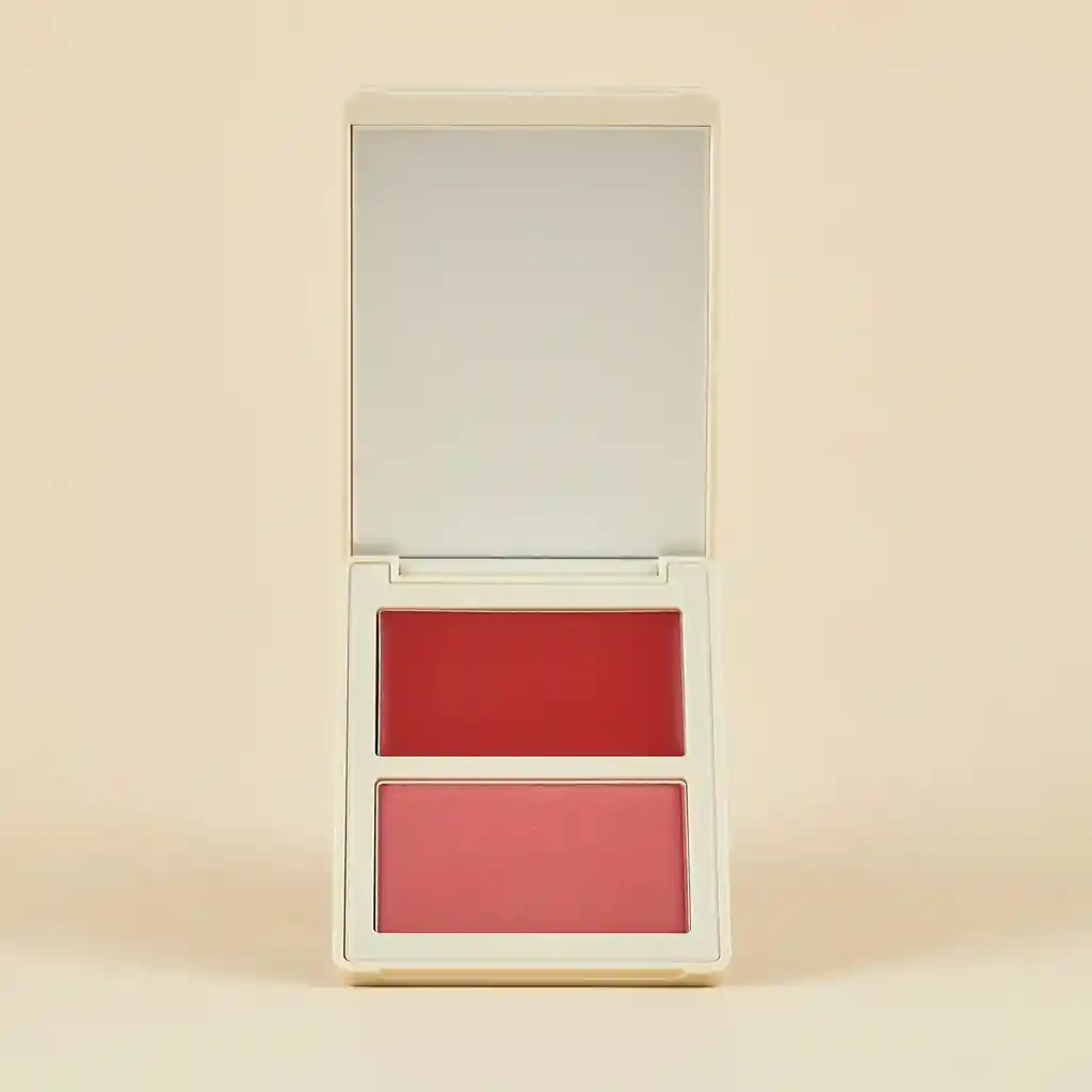 Allure Duo De Rubor En Crema Y Compacto Tono Night Cherry Atenea Profesional