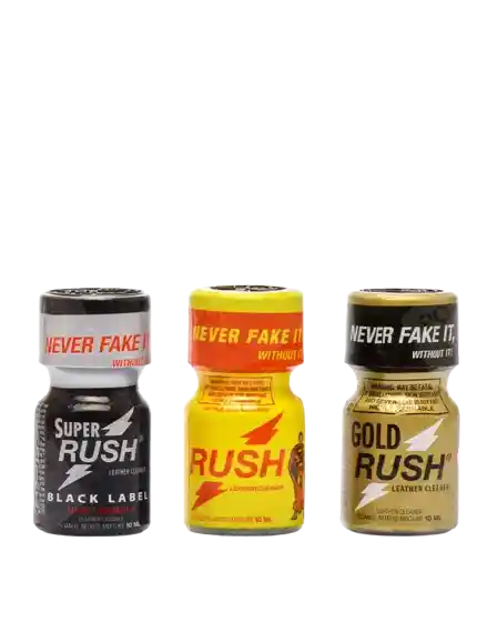 Combo De 3 Popper Rush Dilatadores Anal Original - ¡la Experiencia De Placer Total!