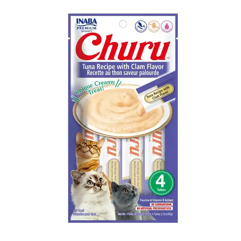 Churu Cat Tuna / Clam X 56 Gr			
