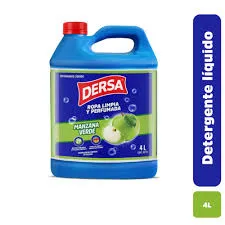 Detergente Liquido Dersa Manzana Verde