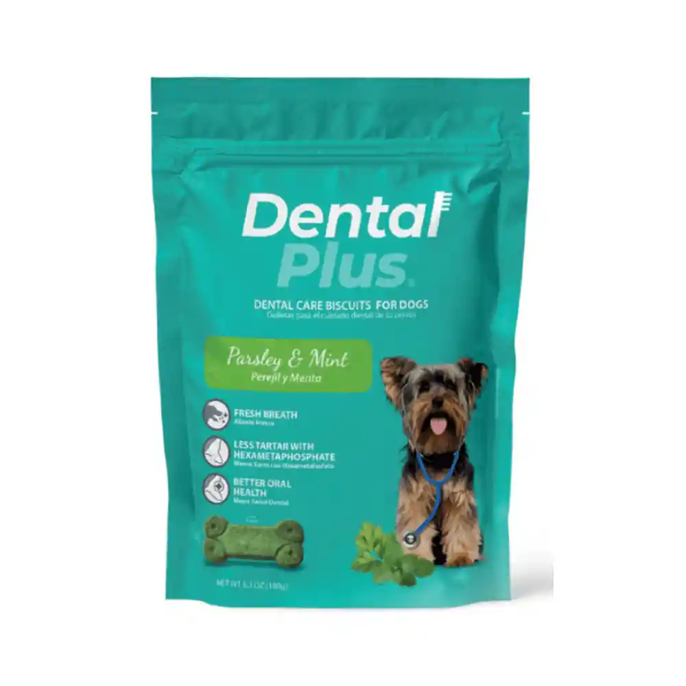 Galletas Human Grade Dental Plus Perejil Menta			