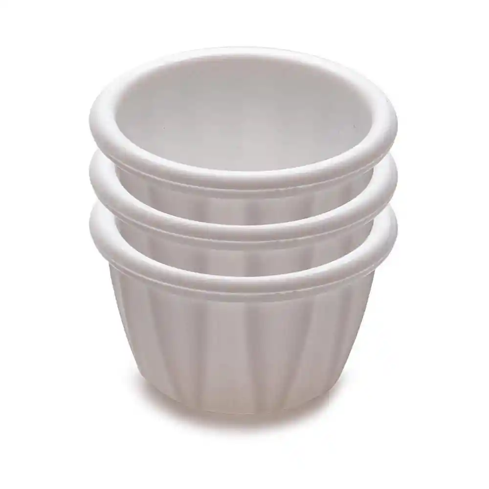 Set X 3 Recipientes de Silicona Para Condimentos Joie 110540