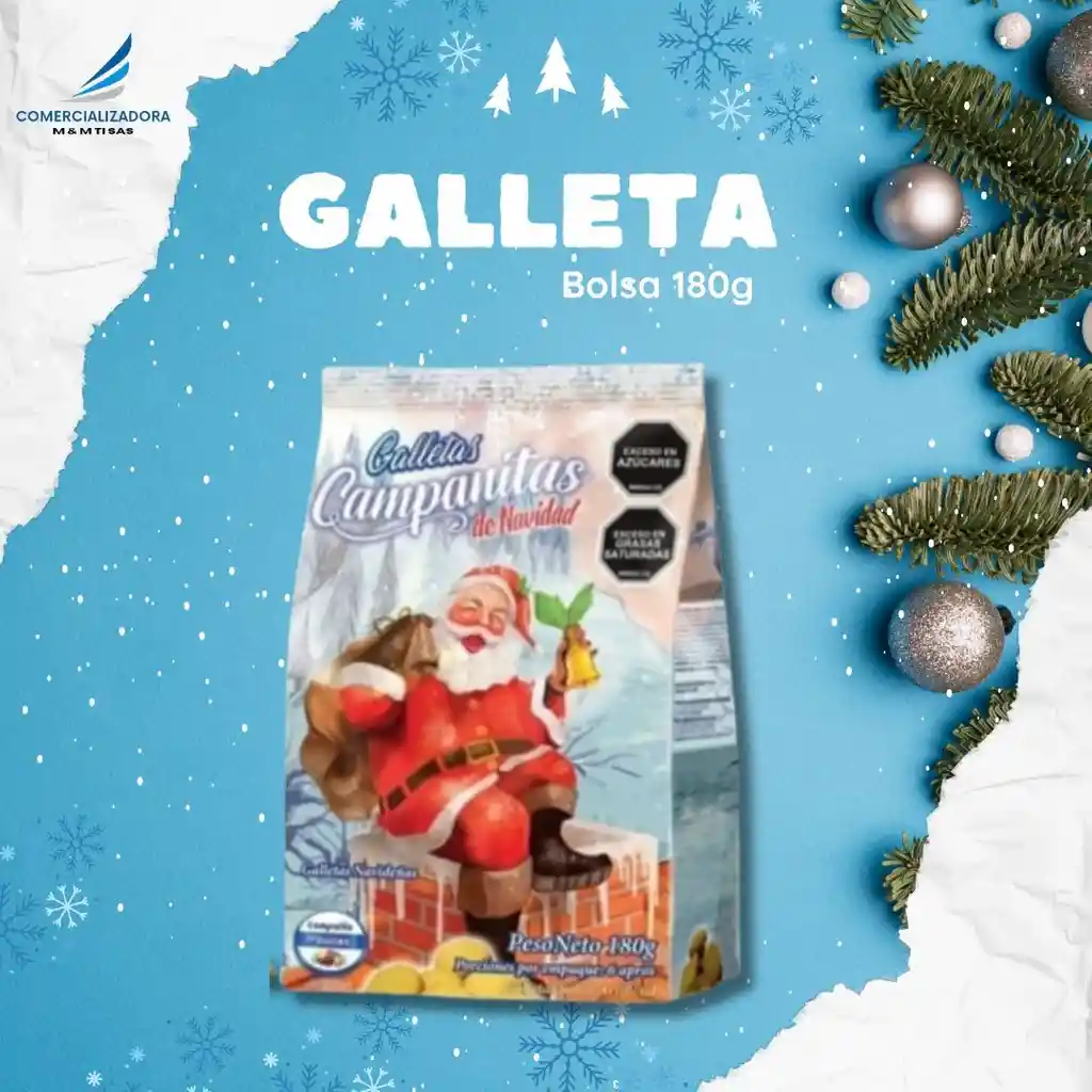 Galleta Campanita Bolsa De 180gr