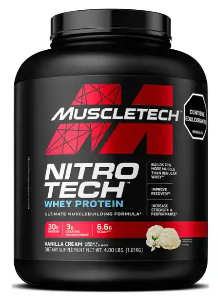 Nitro Tech Whey Protein 4lbs