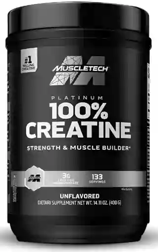 Creatina Platinum Muscletech 80 Servicios