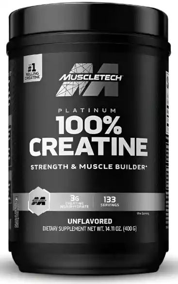 Creatina Platinum Muscletech 80 Servicios