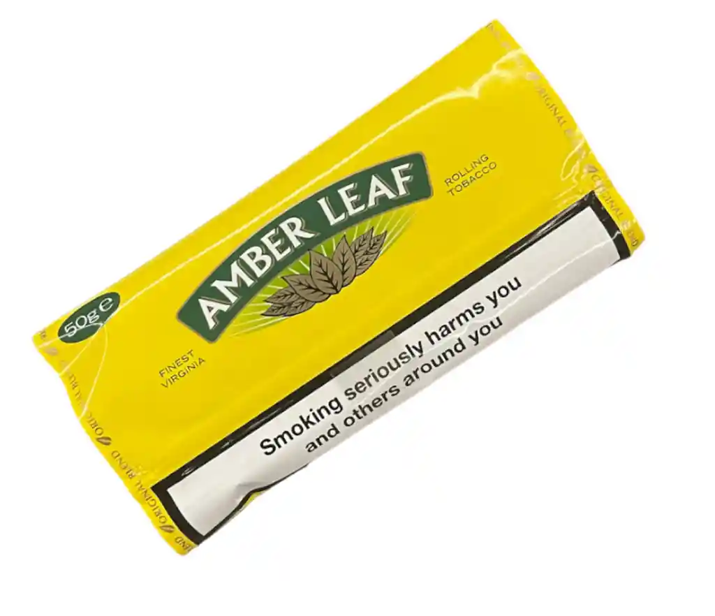 Picadura De Tabaco Para Liar Amber Leaf De 50 Gr