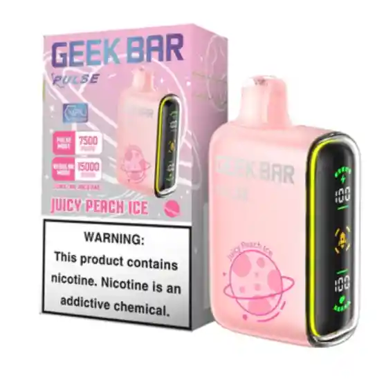 Vape Geek Bar Pulse Juicy Peach Ice 15.000 Puffs