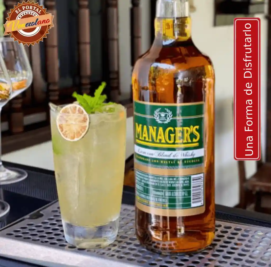 Whisky Venezolano Manager´s 1 L