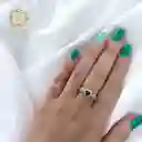 Anillo Corazón De Fe Y Guía