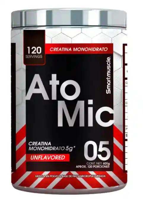 Creatina Monohidrato Atomic 60 Servicios