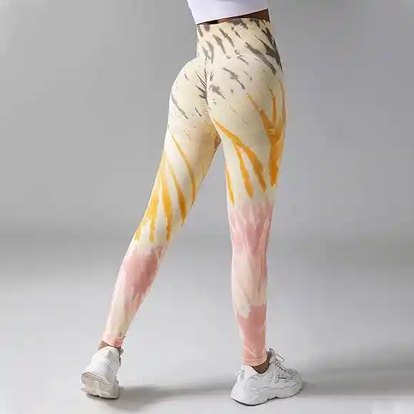 Leggings Sin Costuras Tie Dye