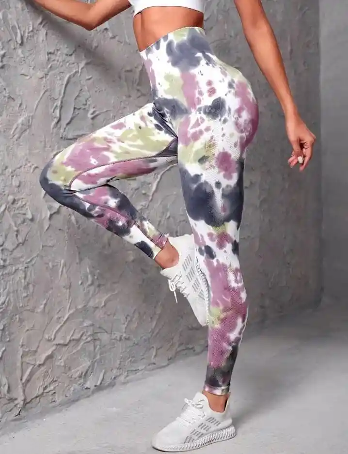 Leggings Sin Costuras Tie Dye