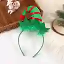 Diadema Corona Gorro De Duende Navidad