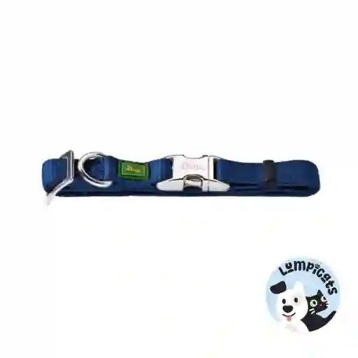 Hunter Dog Alu Strong Vb Collar 30-45 Cm M Azul Marina