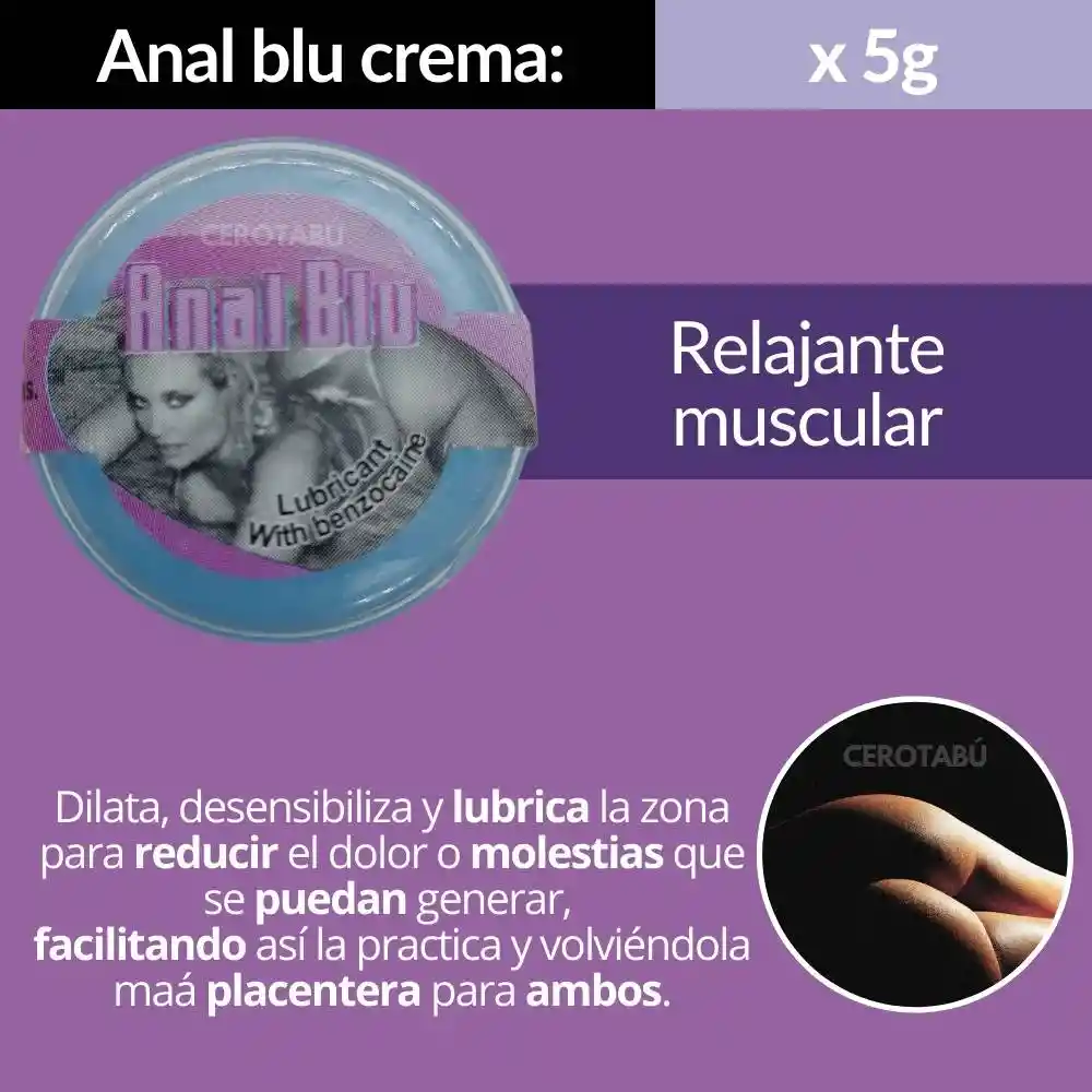 Crema Anal + Crema Multiorgasmo + Crema Retardante