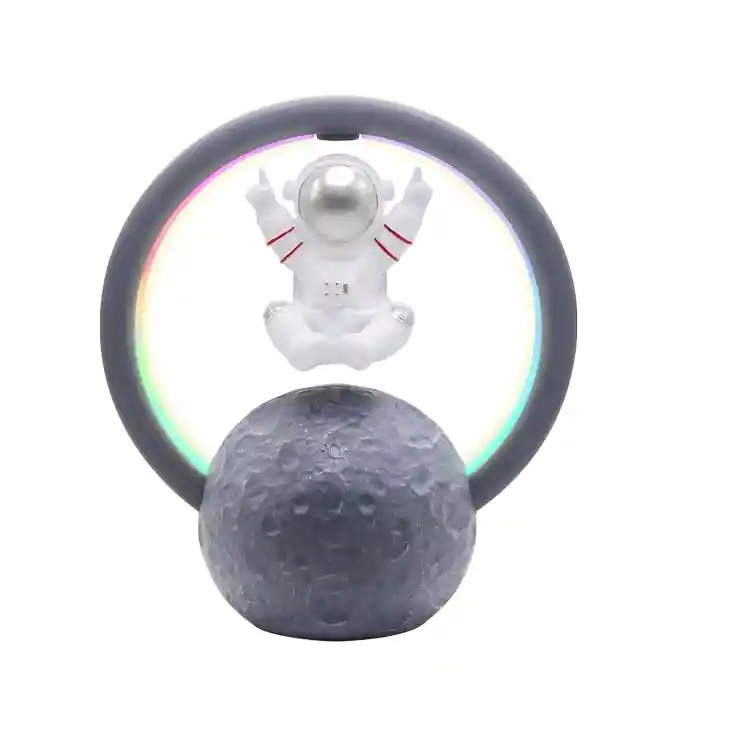 Bocina Bluetooth Astronauta Flontante Con Ajuste Tactil De Luz Rgb