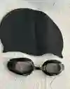 Gorro Natacion + Gafas Negro