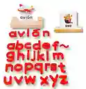 Juguete Didactico De Letras Y Ortografia Para Niños Español En Madera