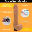 Vibrador Consolador Realista Texturizado Pene 21 Cm