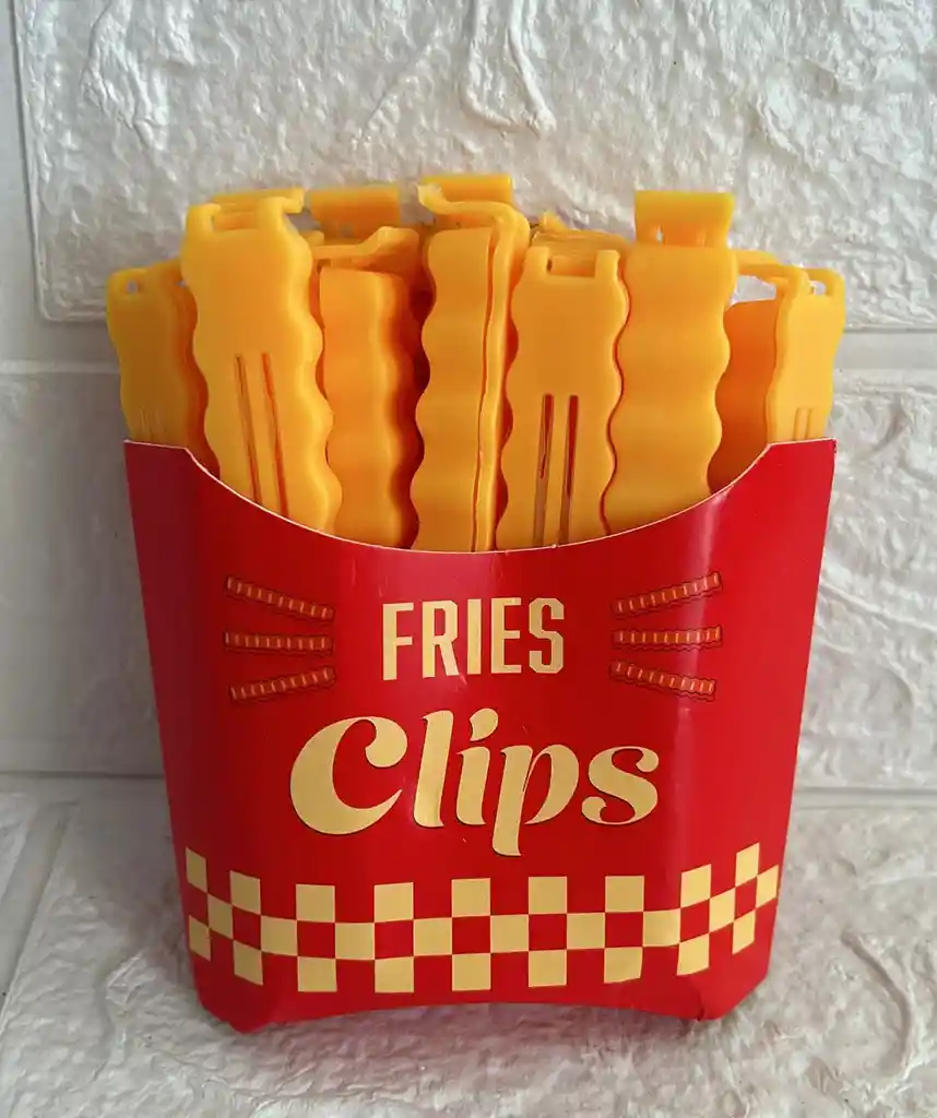 Clips Papas Fritas Para Bolsas De Alimentos / Cocina