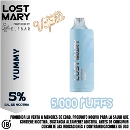 Vape Lost Mary Yummy 5000 Puffs 5%