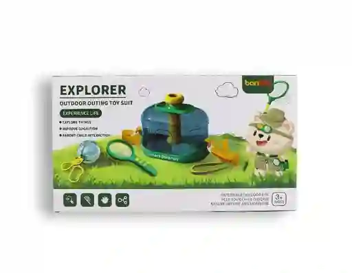 Juego Didáctico Explorador De Naturaleza Para Niños