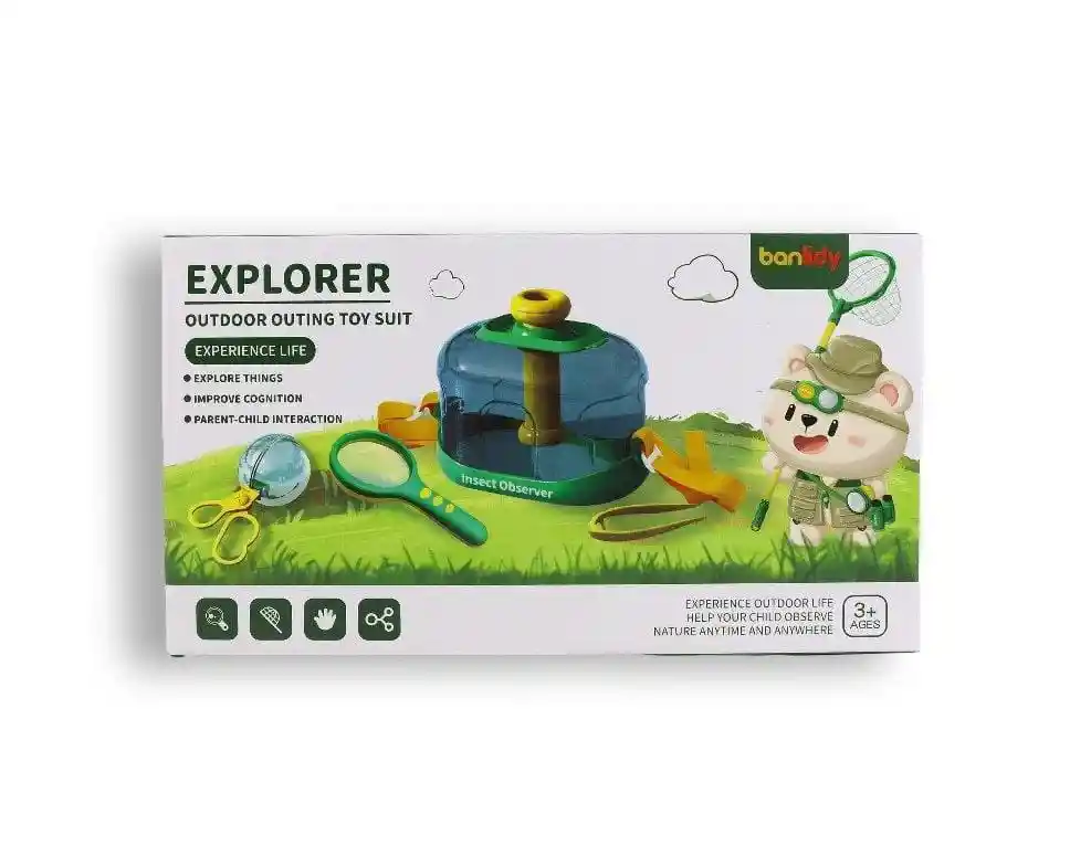 Juego Didáctico Explorador De Naturaleza Para Niños