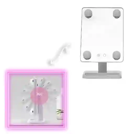 Espejo Con Luz Led Xr-2000: Diseño Elegante Y Funcionalidad