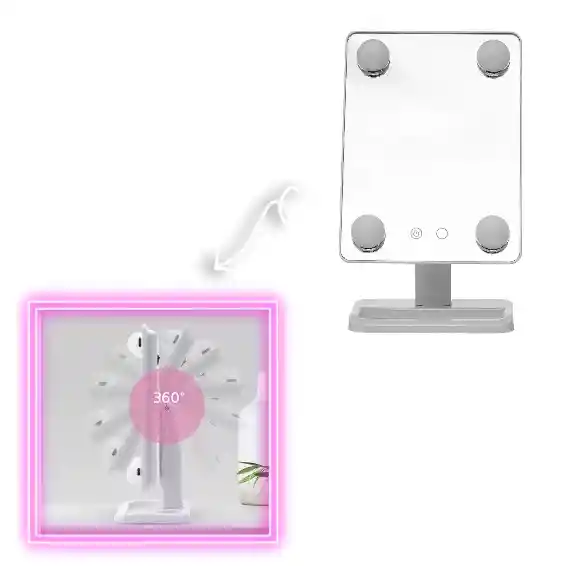 Espejo Con Luz Led Xr-2000: Diseño Elegante Y Funcionalidad