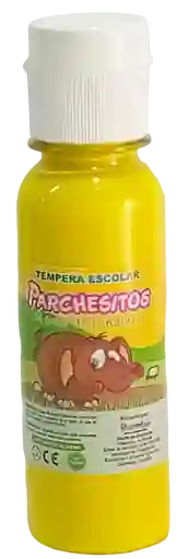 Tempera Escolar Amarilla Parchesitos 120cc