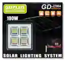 Reflector Lampara Led Panel Solar Exterior 100w Gd-2206a