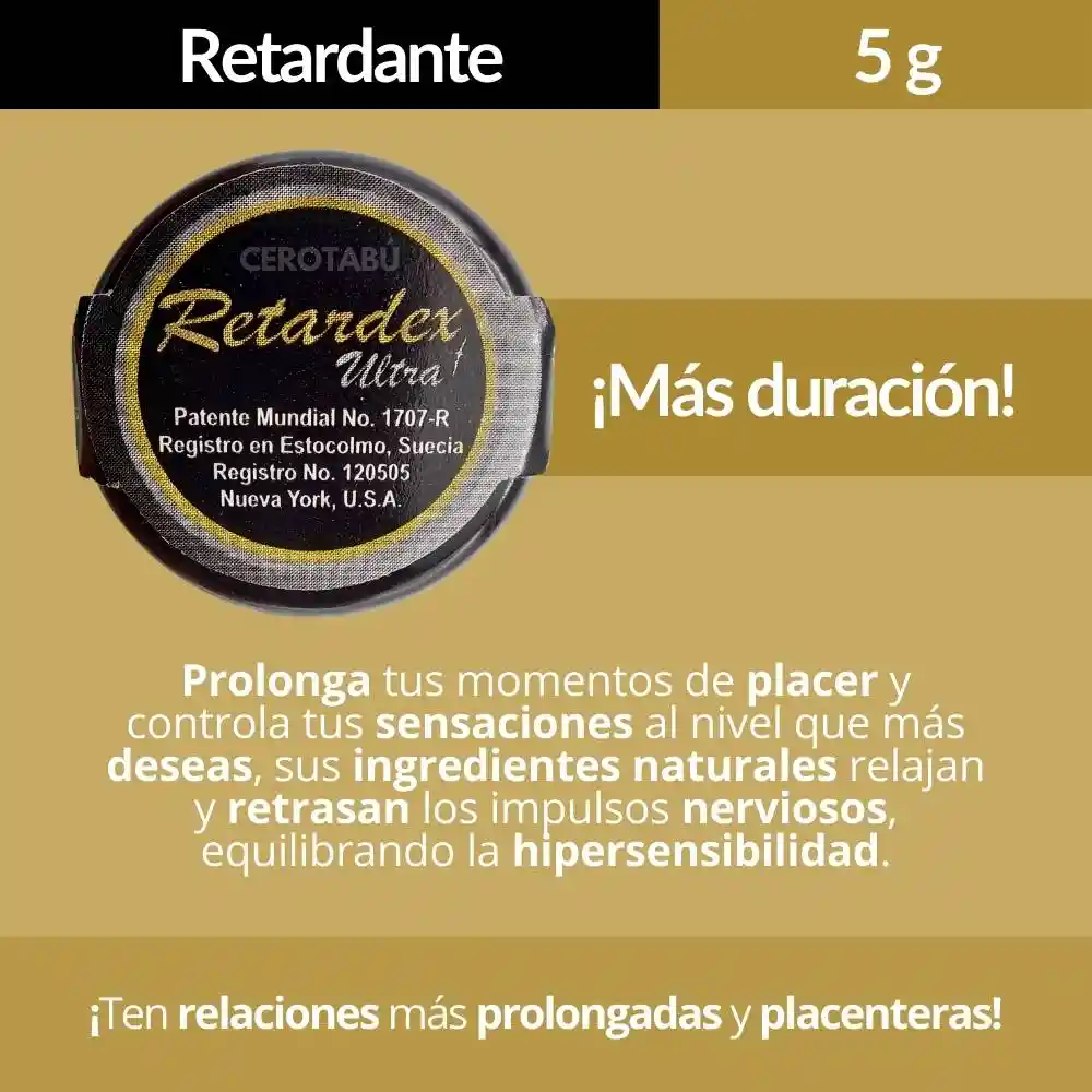 X6 Lubricante Retardex Ultra Retardante