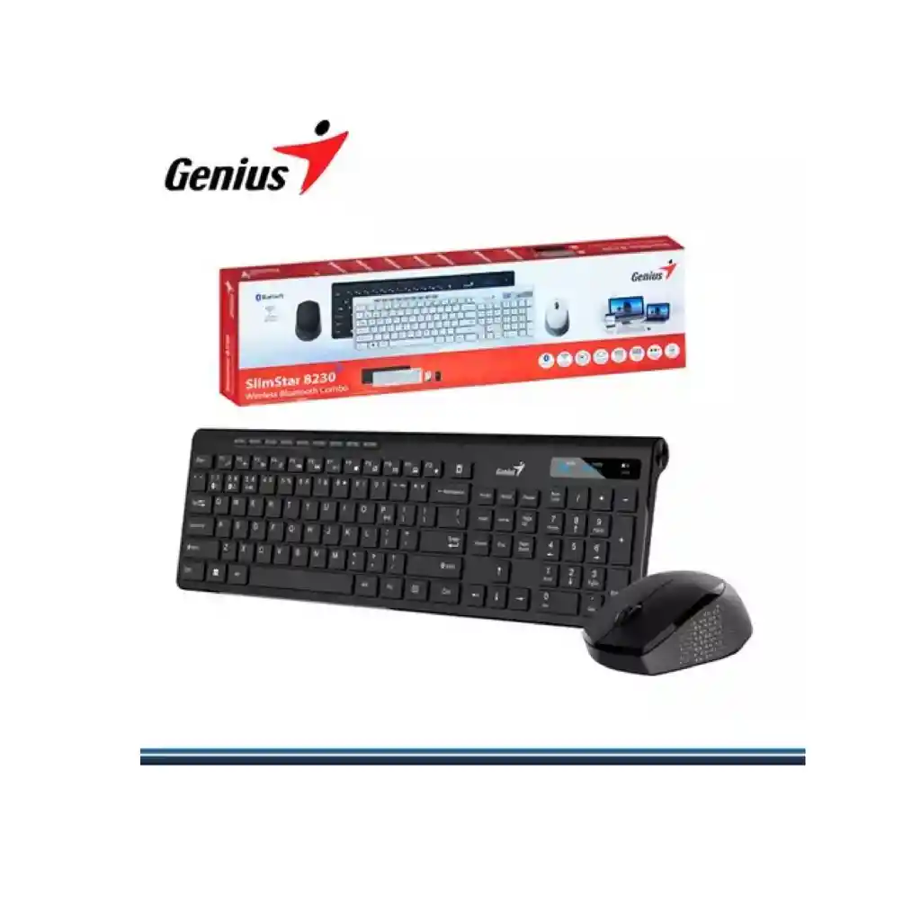 Teclado Y Mouse Genius Slimstar 8230 Ina