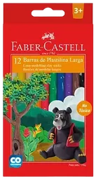 Plastilina Faber Castell X 12 Larga