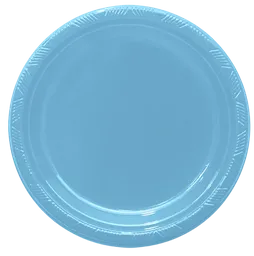 Plato Deluxe Oxo Azul Pastel 6´´