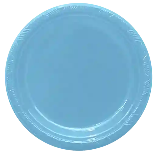 Plato Deluxe Oxo Azul Pastel 6´´