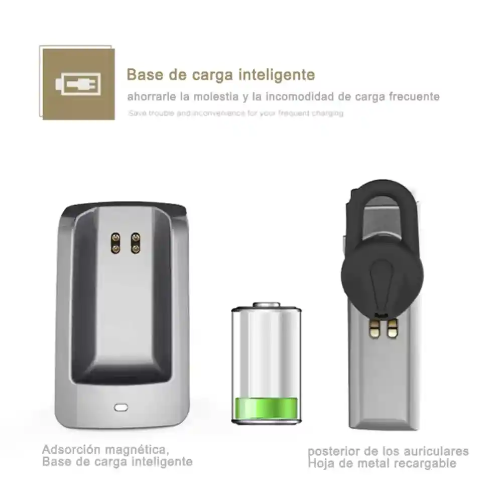 Bluetooth Mono Auricular Profesional Conducción Para Carro Remax Rb-t6c 4 Horas Voz