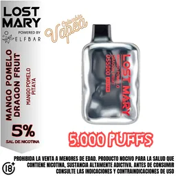 Vape Lost Mary Mango Pomelo Dragon Fruit 5000 Puffs 5%