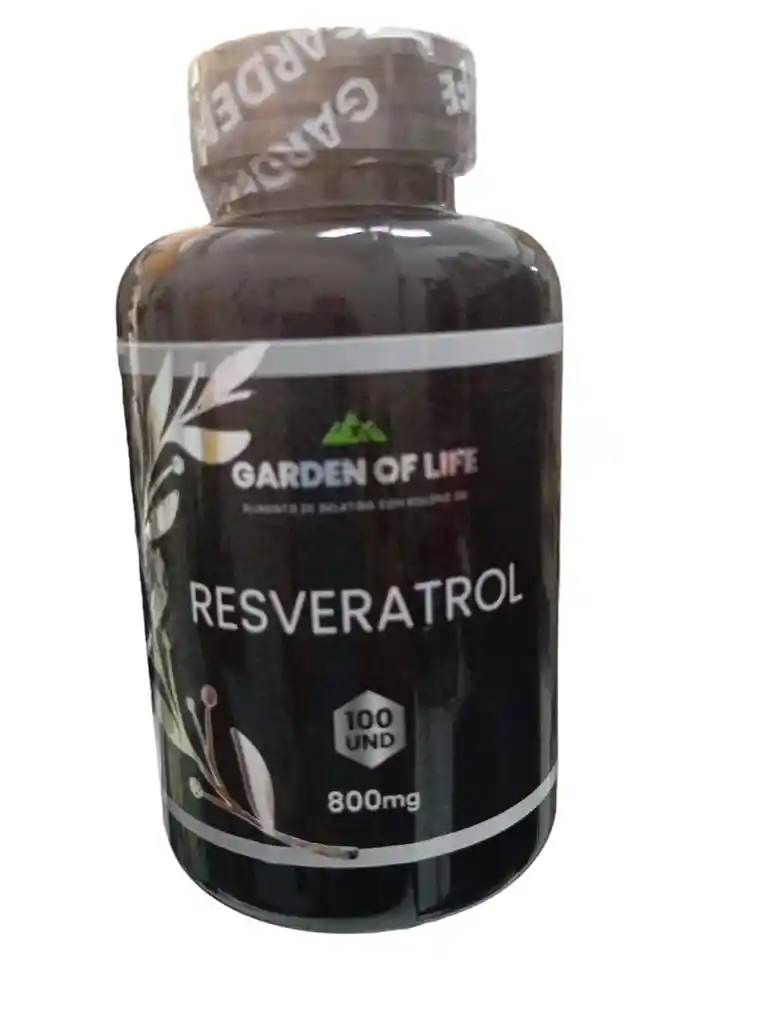 Resveratrol 800 Mg X 100 Und Garden Of Life