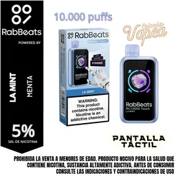 Vape Rabbeats La Mint 10000 Puffs 5%