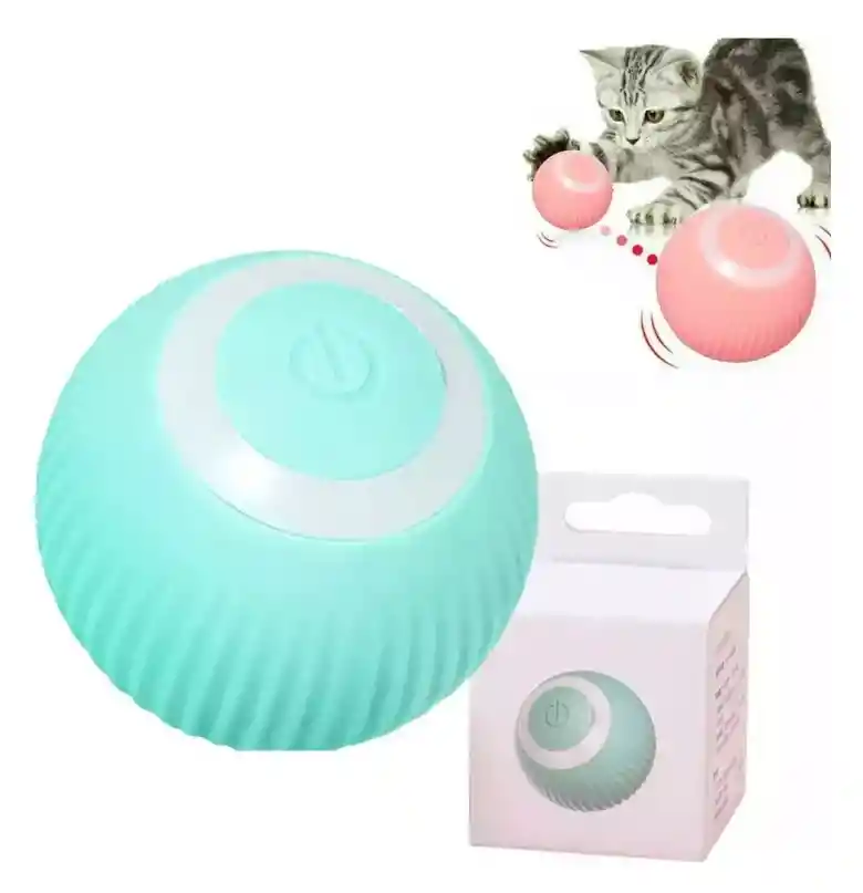 Pelota Inteligente Para Gatos Perros Recargable Usb C