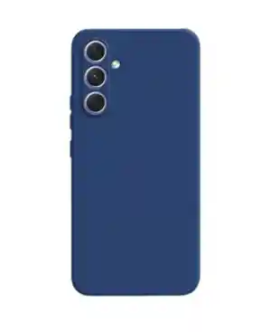 Silicone Case Samsung A34 Azul Oscuro