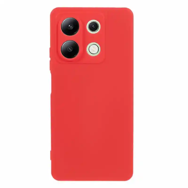 Silicone Case Xiaomi Note 13 4g Rojo